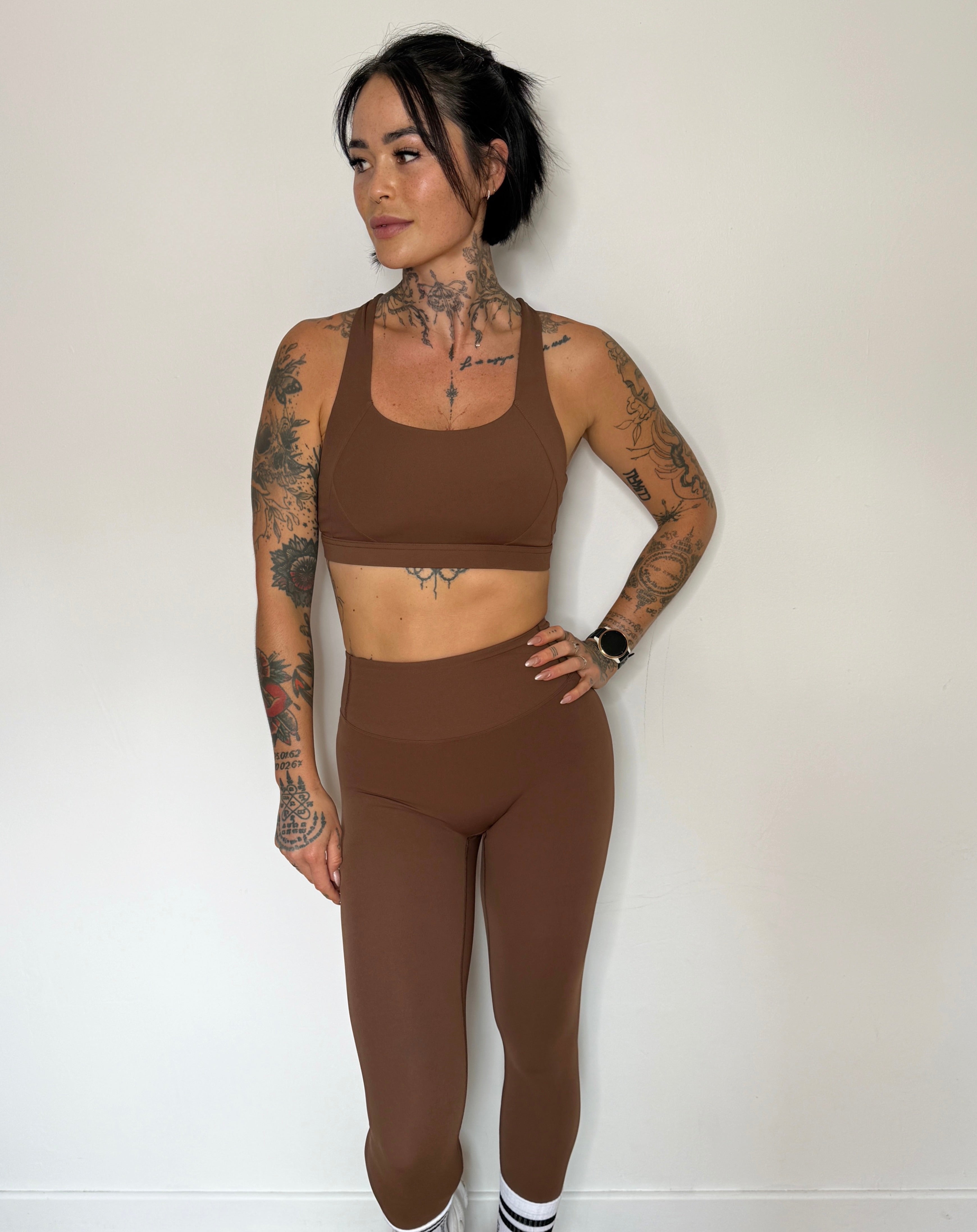 LEGGING SCULPT BROWN