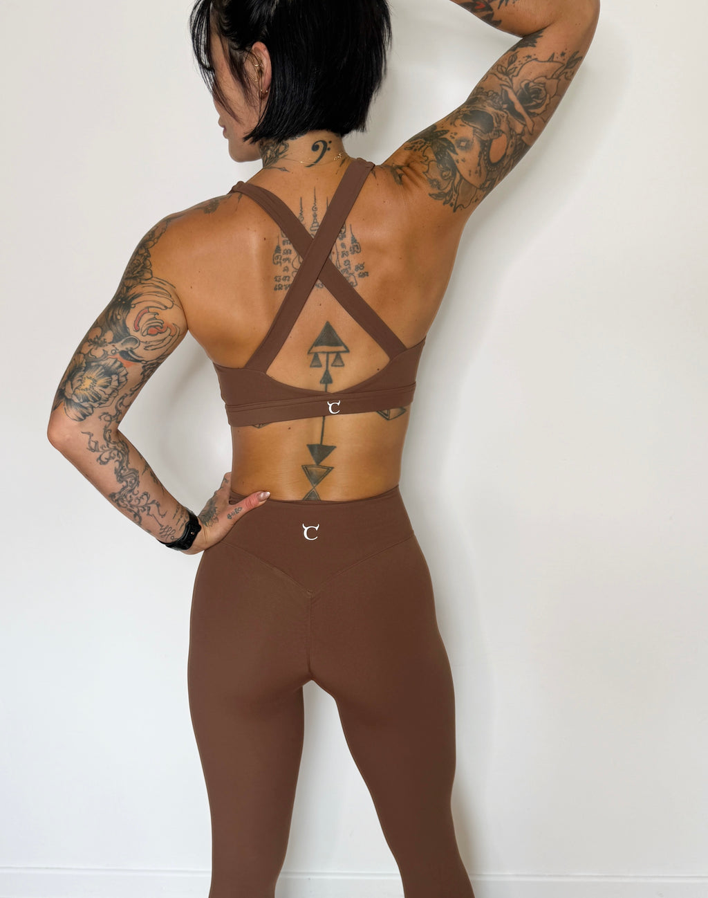 LEGGING SCULPT BROWN