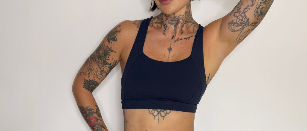 SCULPT BRA NAVY BLUE
