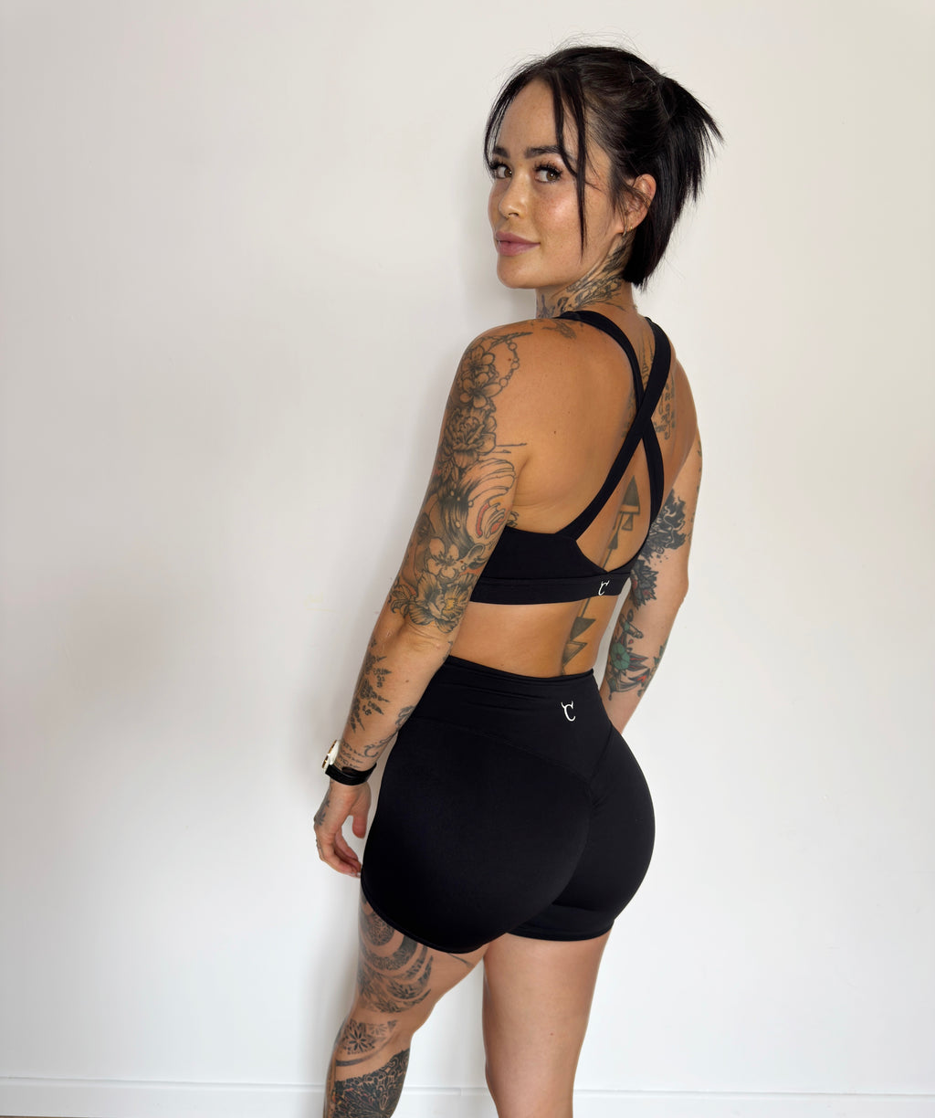 SHORT BOOTY SCULPT BLACK