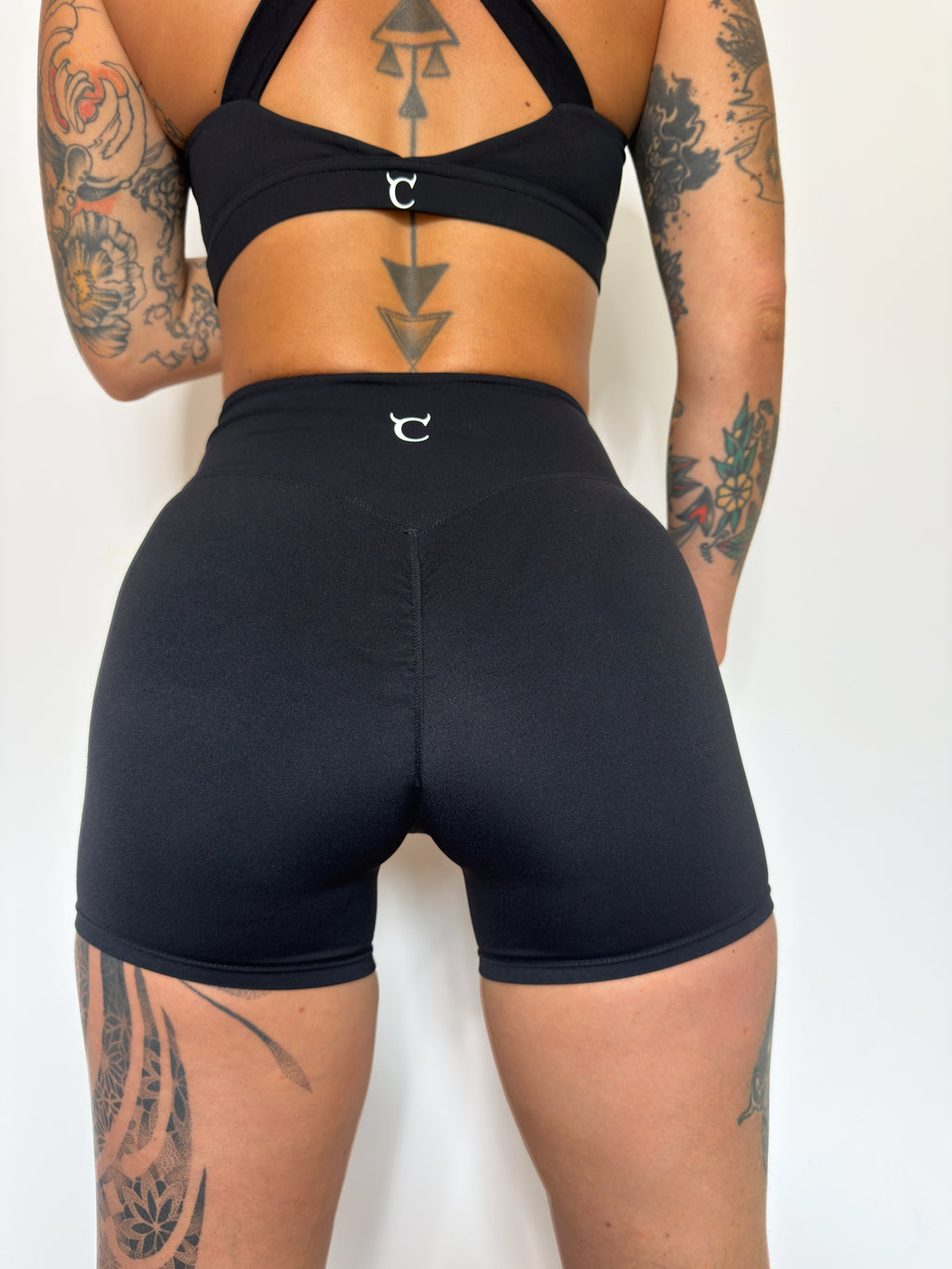 SHORT BOOTY SCULPT BLACK
