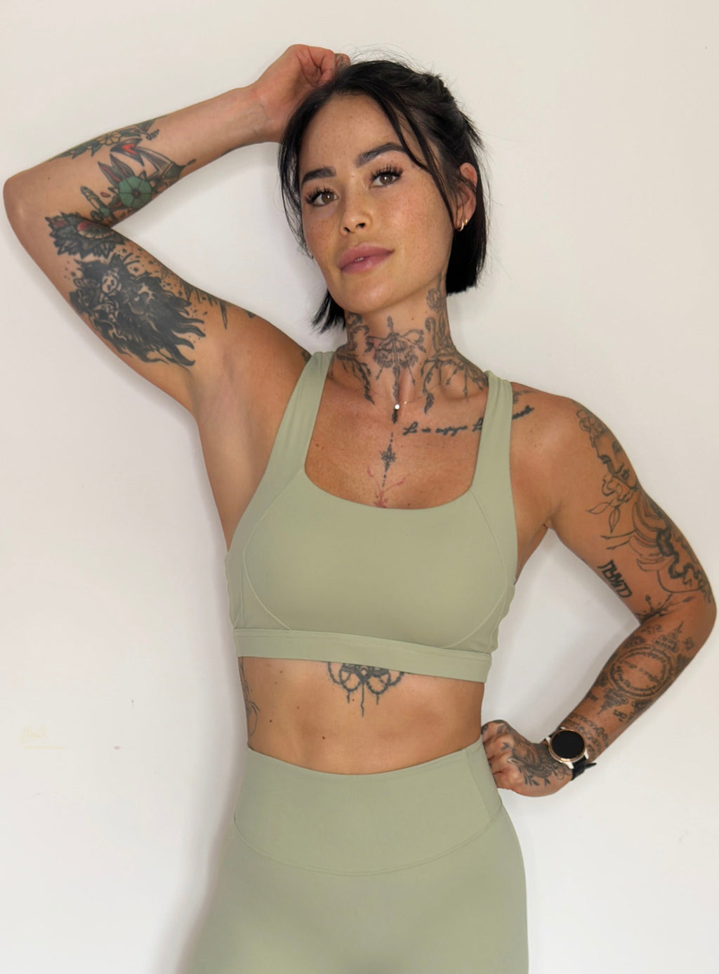 SCULPT BRA SAGE